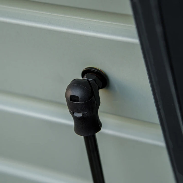 47" Lg Galv Steel Storage Bin Deck Box w Lock for Cushions Toys Yard Tools, Outdoor Patio, Grey