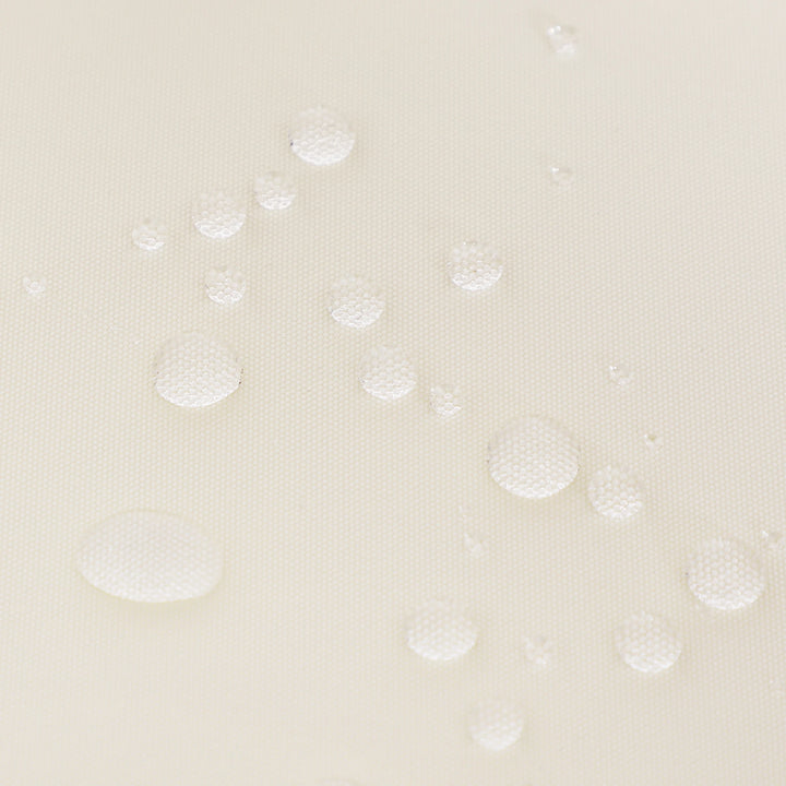 4pc PE Rattan Wicker Round Canopy Daybed Lounge Outdoor Patio Sofa w Cushions, Black, Cream White