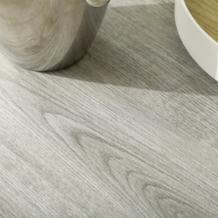 7pc, 6-Seat Steel Outdoor Patio Dining Set w Composite Tabletop, 6 Stackable Chairs, White, Grey