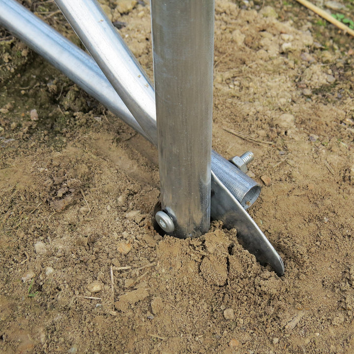 19.5' x 10' x 7' Large Heavy Duty Walk-in Tunnel Greenhouse w Door Windows Outdoor Garden Green