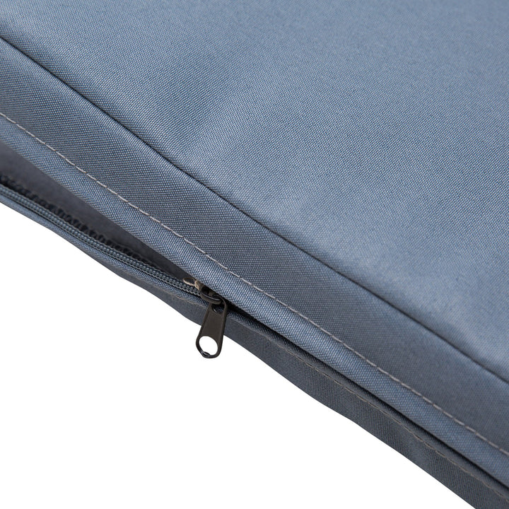 4pc PE Rattan Wicker Conversation Furniture Set w/ Low-Profile Cushions, Outdoor Patio - Black