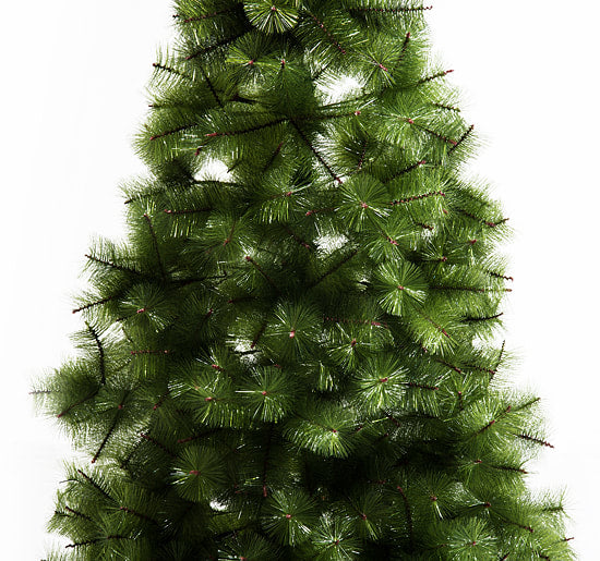 7ft 505-Tip Artificial Pine Holiday Christmas Tree w/ Metal Base Xmas Decor - Green