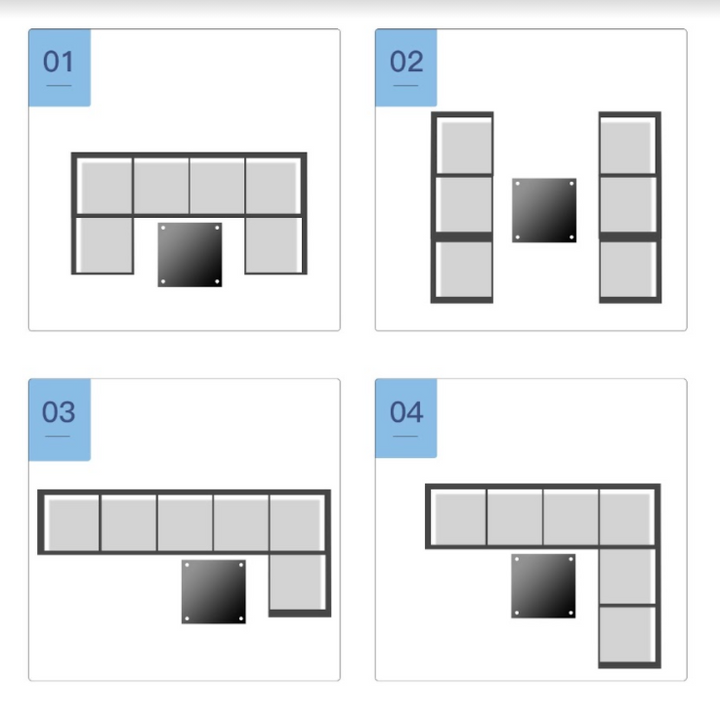 7pc PE Rattan Wicker Sectional Conversation Set w/ Cushions Outdoor Patio - Coffee, Cream White