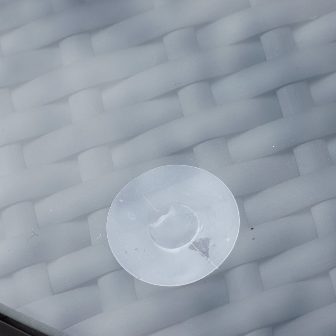 6pc PE Rattan Wicker L-Shape Sectional Conversation Set w/ Cushions Outdoor Patio – Cream White