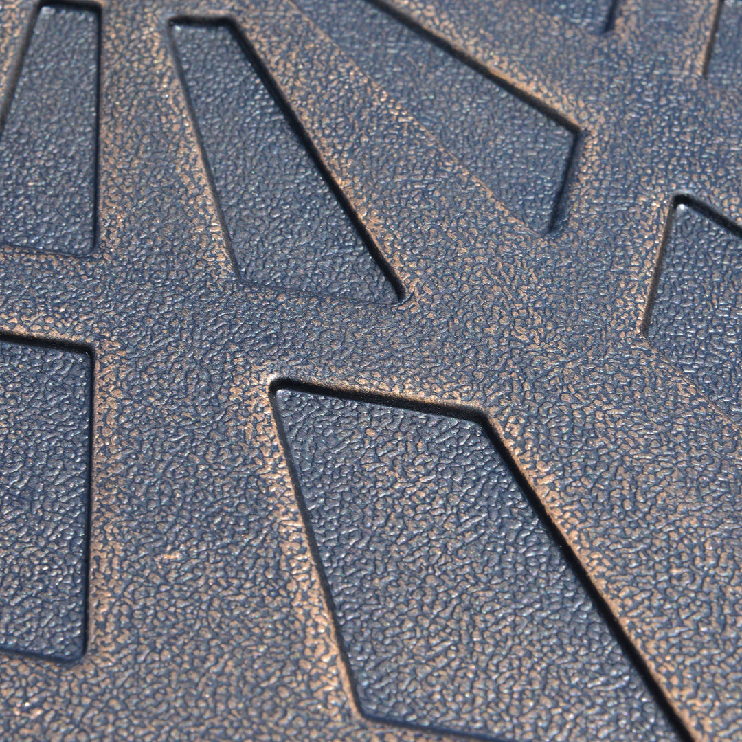 18.5", 34.1lbs Round Resin Umbrella Base Stand for Φ1.5-Φ1.9" Pole Sun Shade for Patio - Bronze