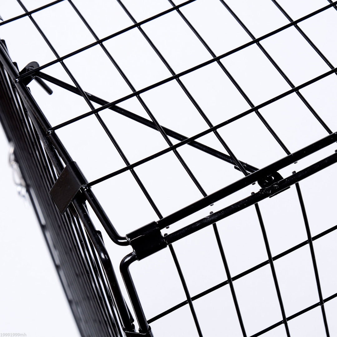 Extendable Fireplace Fire Screen Guard Fence Child Pet Safe Foldable for Living Room - Black