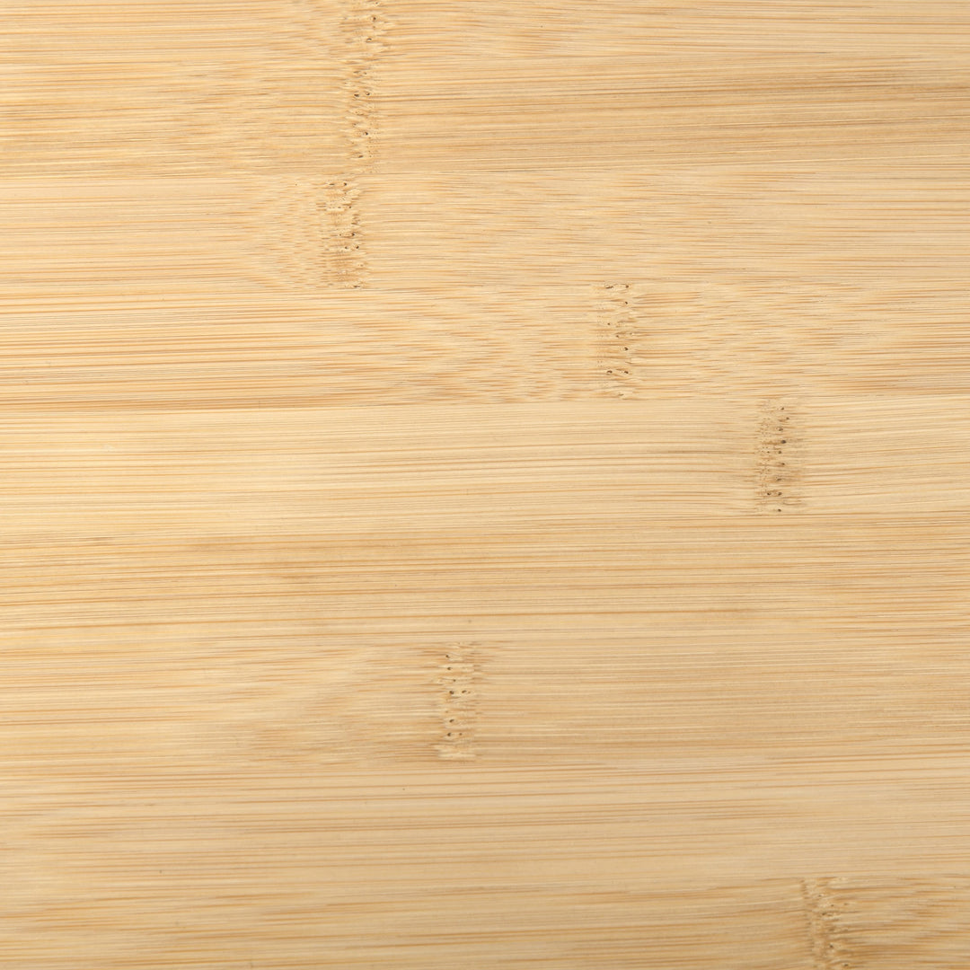 Minimalist Natural Bamboo 2-Tier Coffee Table Living Room Accent Furniture w/ Shelf - Woodgrain