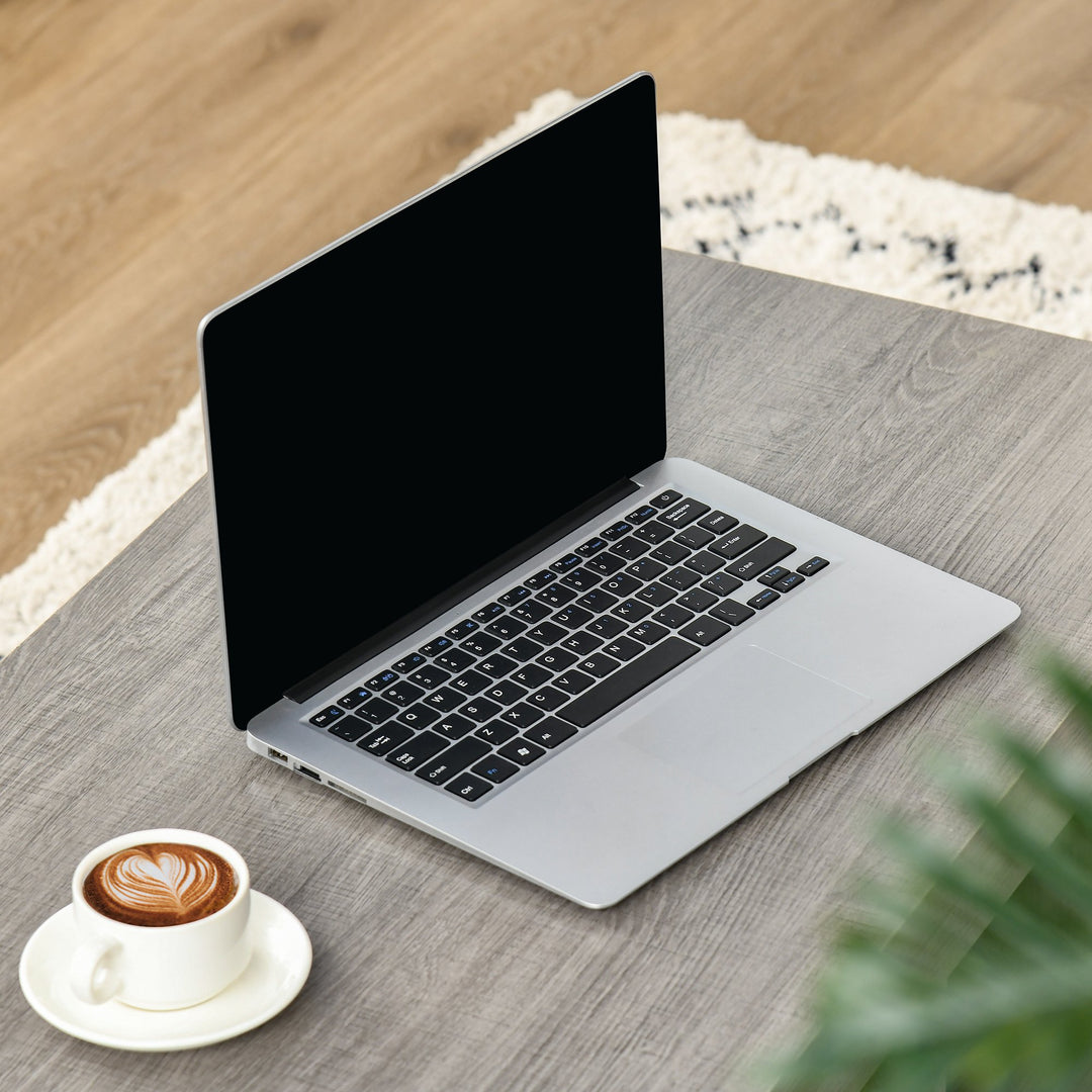 Lift Top Coffee Table w/ 3 Shelves & Hidden Storage Compartment, Living Room - Grey