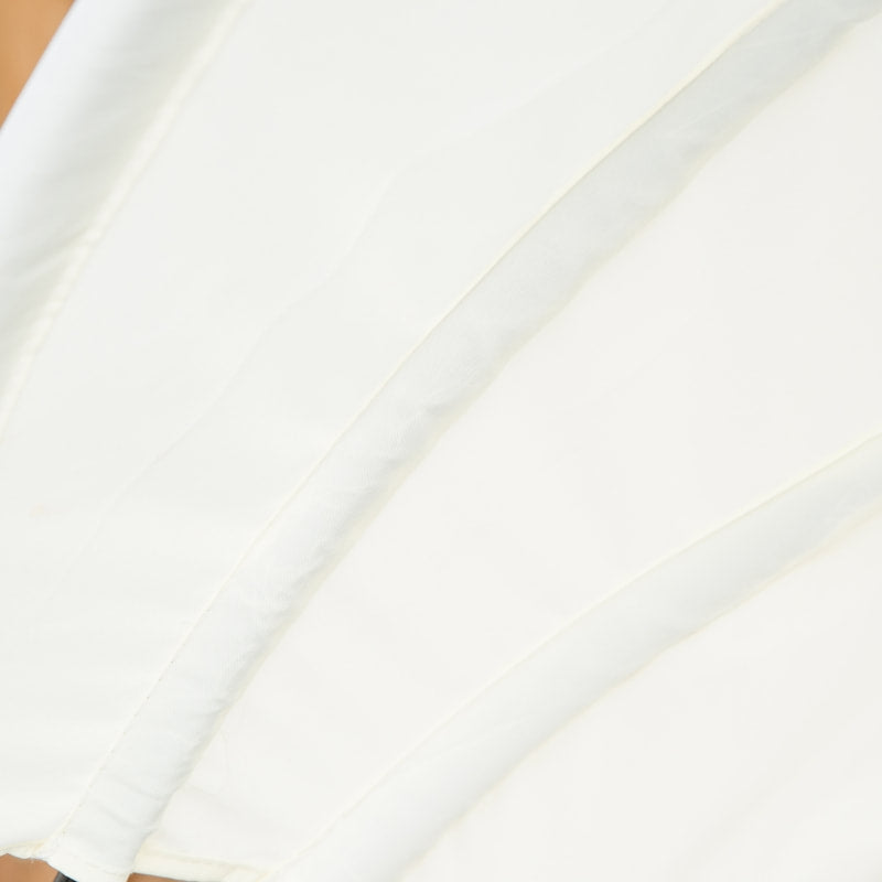 4pc PE Rattan Wicker Canopy Daybed Lounge Patio Conversation Set w Cushions, Cream White, Black