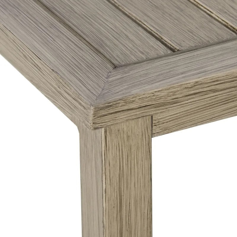 6pc Luxury PE Rattan Wicker Aluminum Conversation Loveseat Set w Footstools Outdoor Patio Beige