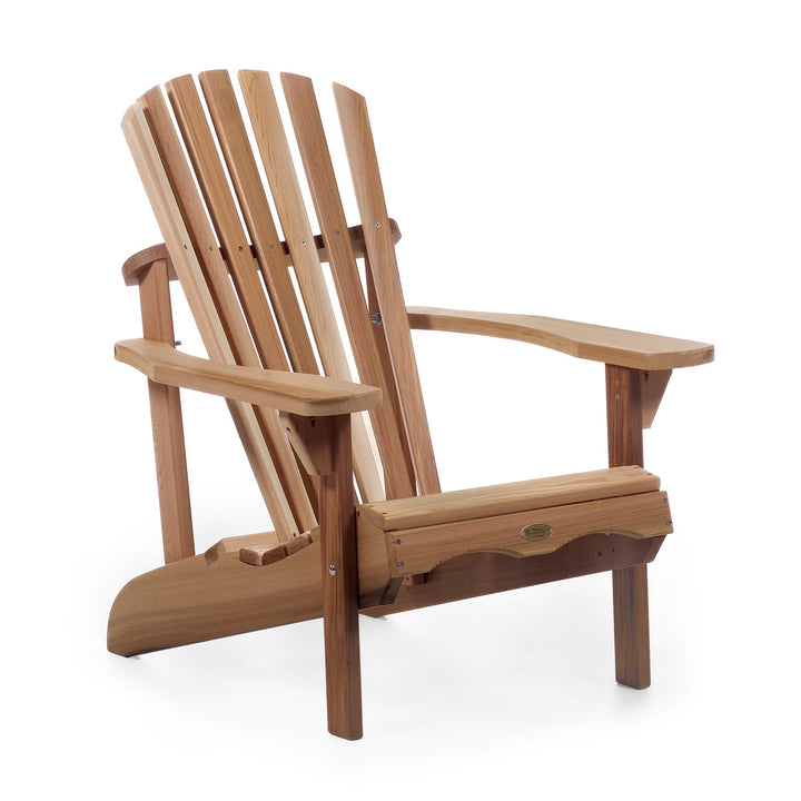 Canadian Made Muskoka Adirondack Lounge Chair DIY Kit, Western Red Cedar Wood for Outdoor Patio