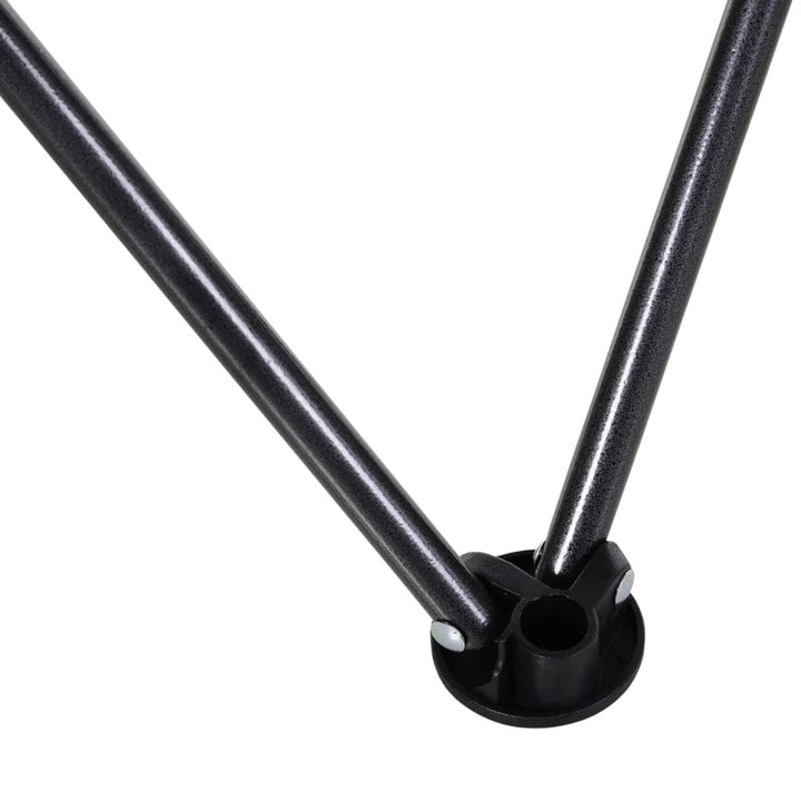 20.5" Portable Aluminum Picnic Camp Table Set w 4 Folding Chairs, Bag, Outdoor Dining BBQ, Blue