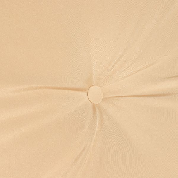 Outdoor 2-Seater Porch Swing Lounger w Canopy, Thick Cushions, Patio Deck Balcony Garden, Beige