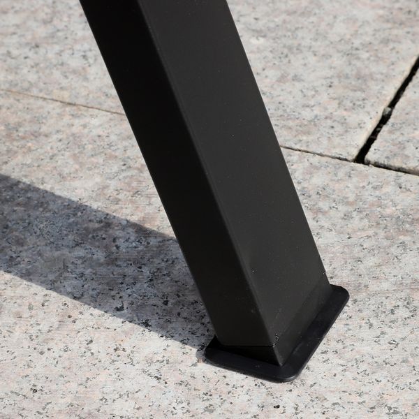 Outdoor 2-Seater Porch Swing Lounger w Canopy, Thick Cushions, Patio Deck Balcony Garden, Beige