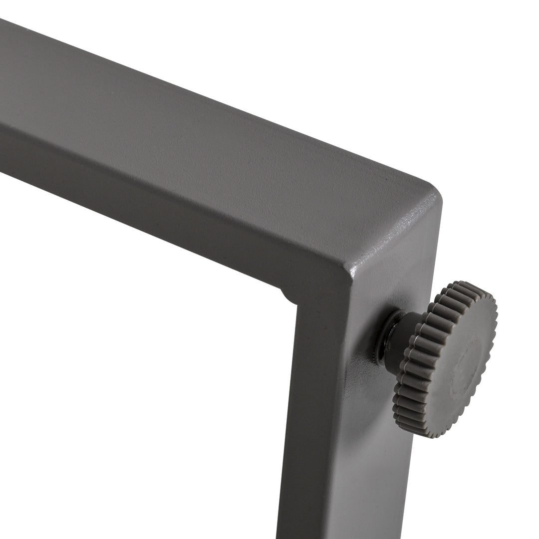 4pc PE Rattan Wicker Conversation Furniture Seating Set w/ Cushions, Outdoor Patio - Grey