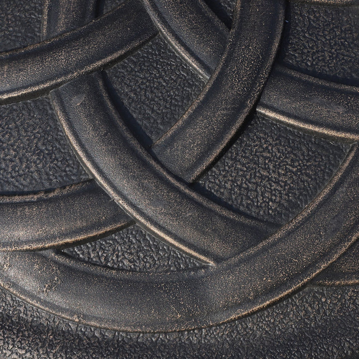 21.5", 44lbs Round Resin Umbrella Base Stand for Φ1.5-Φ1.9" Pole Sun Shade for Patio - Bronze