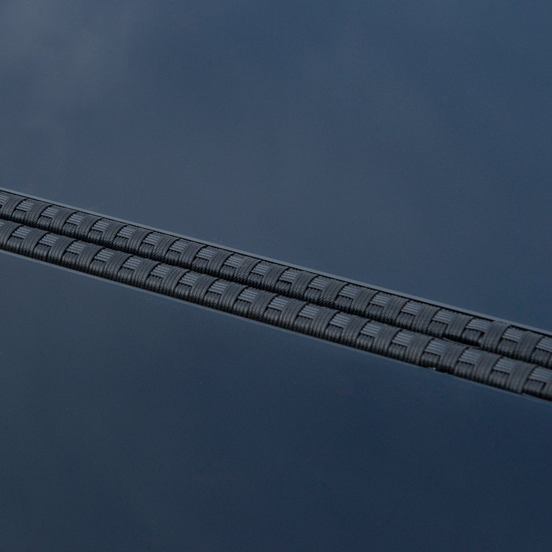 5pc Compact PE Rattan Wicker Dining Table Set w Cushions for Outdoor Patio - Black, Cream White