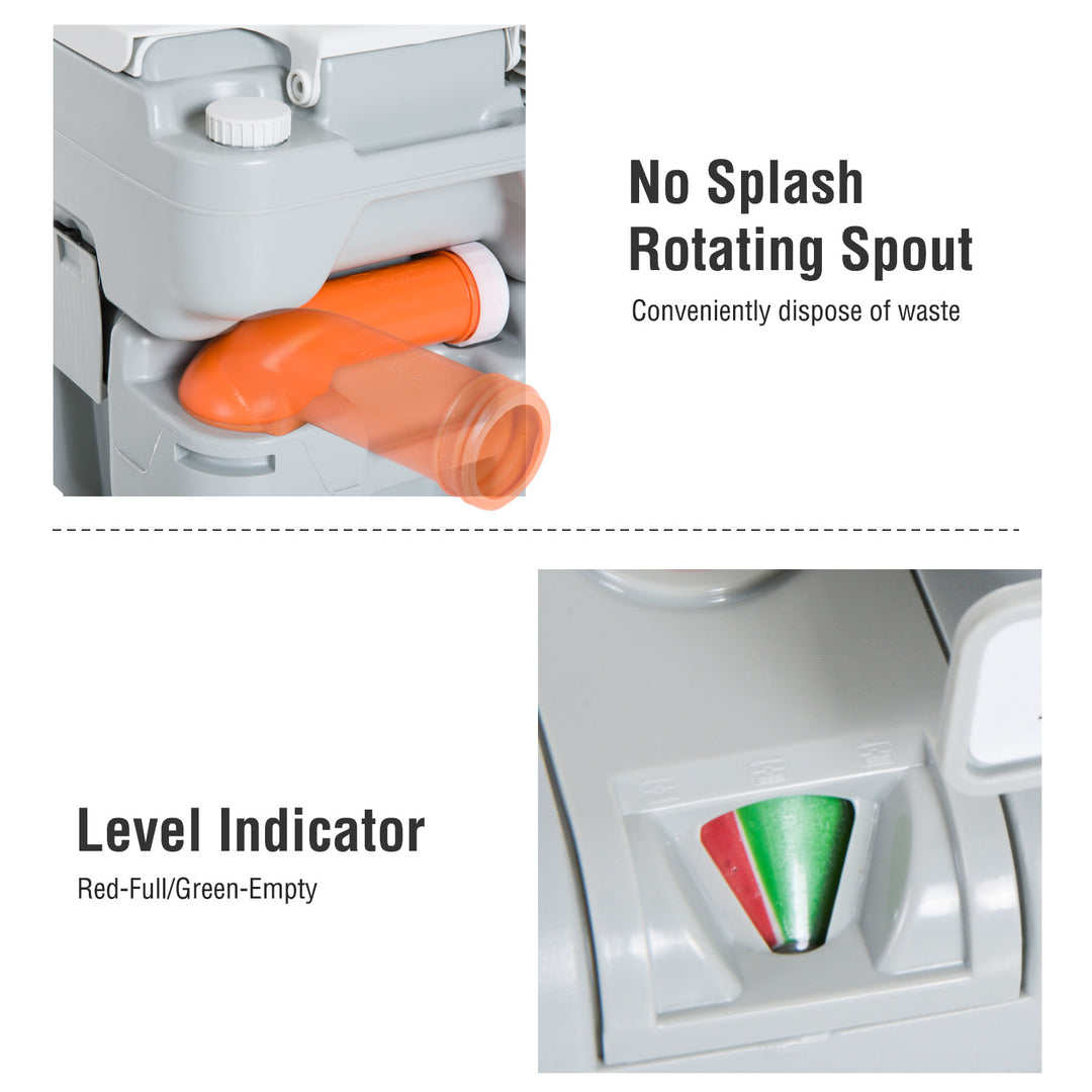 Outdoor Portable Toilet System for Hiking / Camping