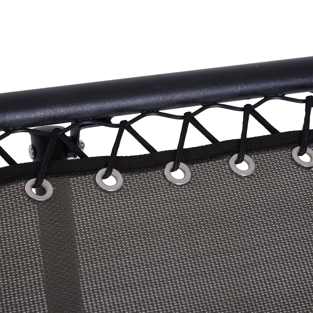 3pc Zero Gravity Folding Lounge Chair Reclining Patio Seats w/ Cup Holder Table, Headrest, Grey