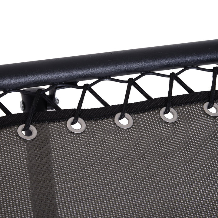 3pc Zero Gravity Folding Lounge Chair Reclining Patio Seats w/ Cup Holder Table, Headrest, Grey