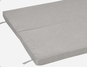 2-in-1 Outdoor 3-Seater Porch Swing / Hammock Day Bed w Canopy for Patio Garden Deck - Lt Brown