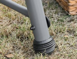 2-in-1 Outdoor 3-Seater Porch Swing / Hammock Day Bed w Canopy for Patio Garden Deck - Lt Brown