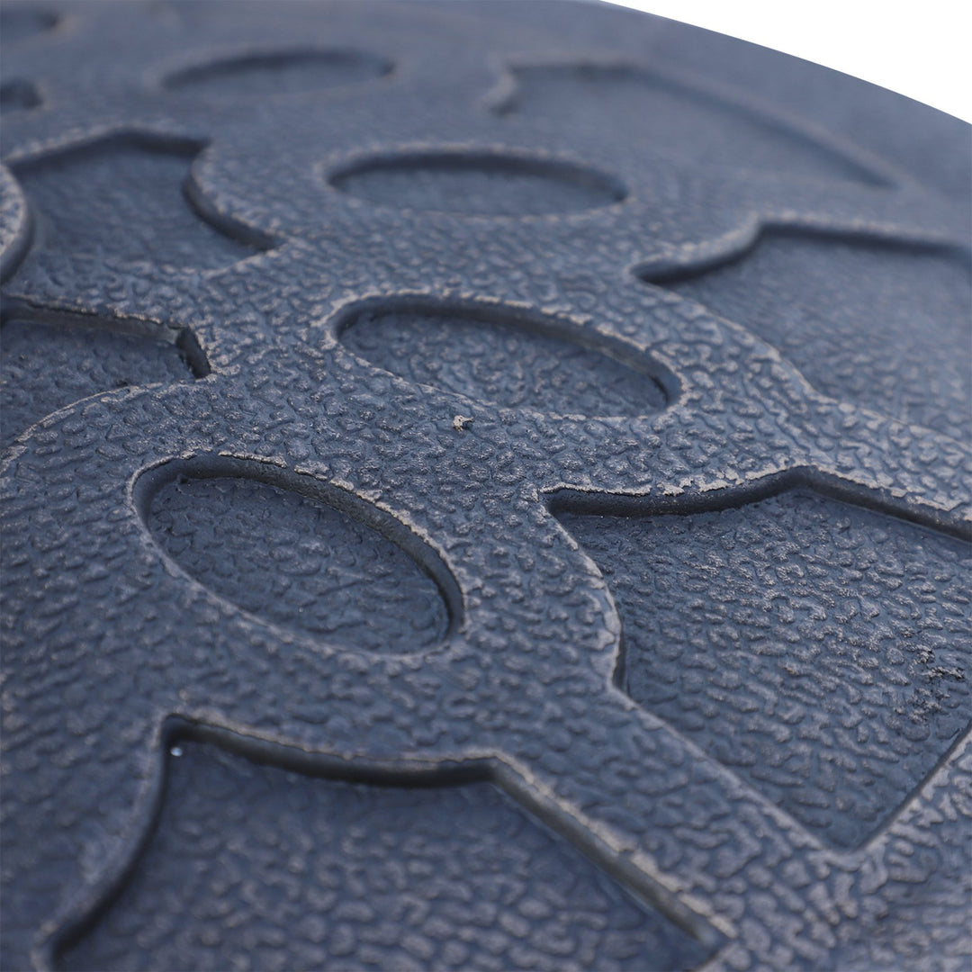 17.7", 28.7lbs Round Resin Umbrella Base Stand for Φ1.5-Φ1.9" Pole Sun Shade for Patio - Bronze