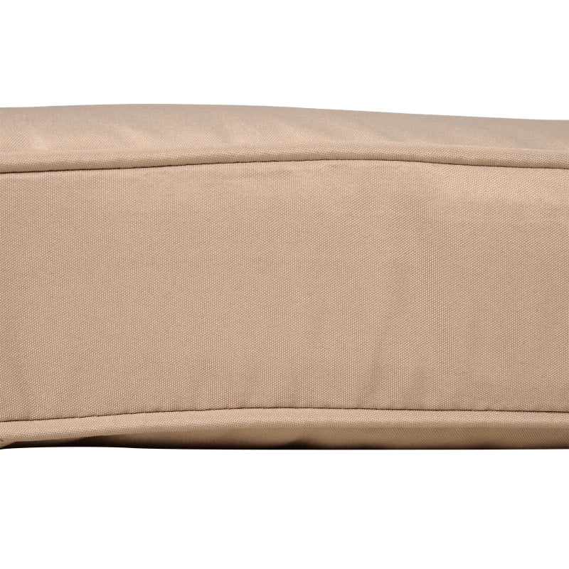 14pc Replacement Patio Cushion Covers Sectional Sofa Conversation Set for Deck Garden - Beige