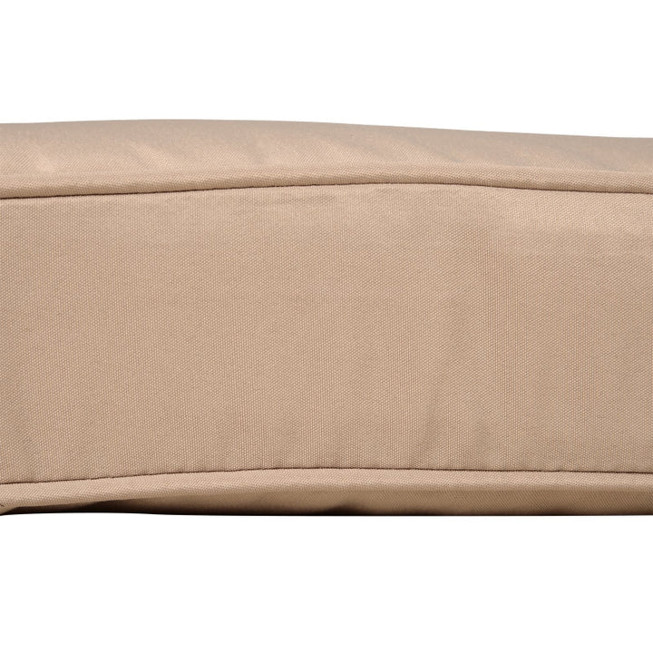 14pc Replacement Patio Cushion Covers Sectional Sofa Conversation Set for Deck Garden - Beige