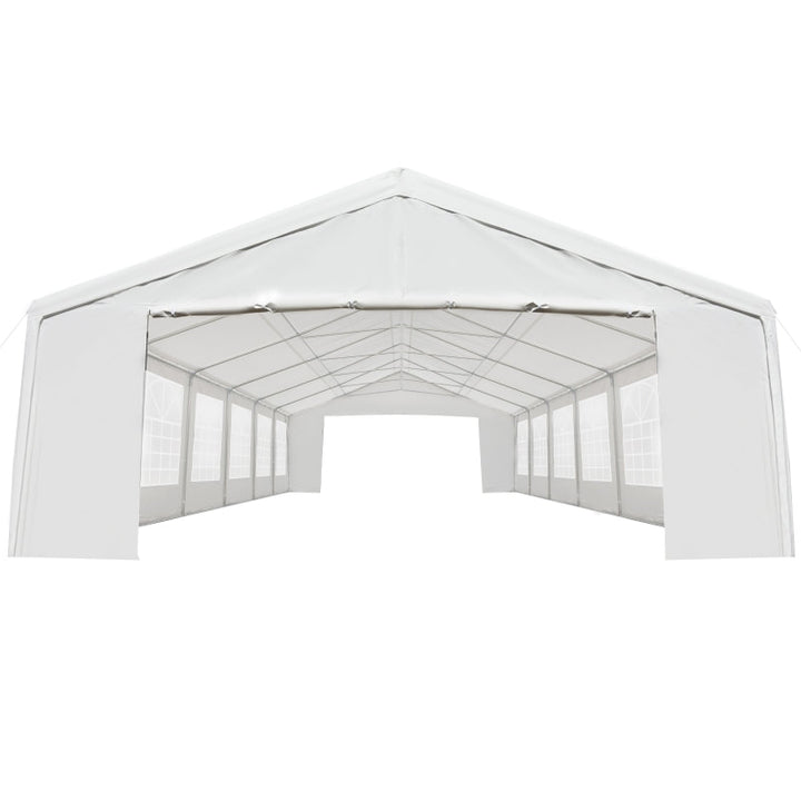 40' x 20' Deluxe Heavy Duty Outdoor Party Wedding Corporate Event Tent Gazebo Canopy - White