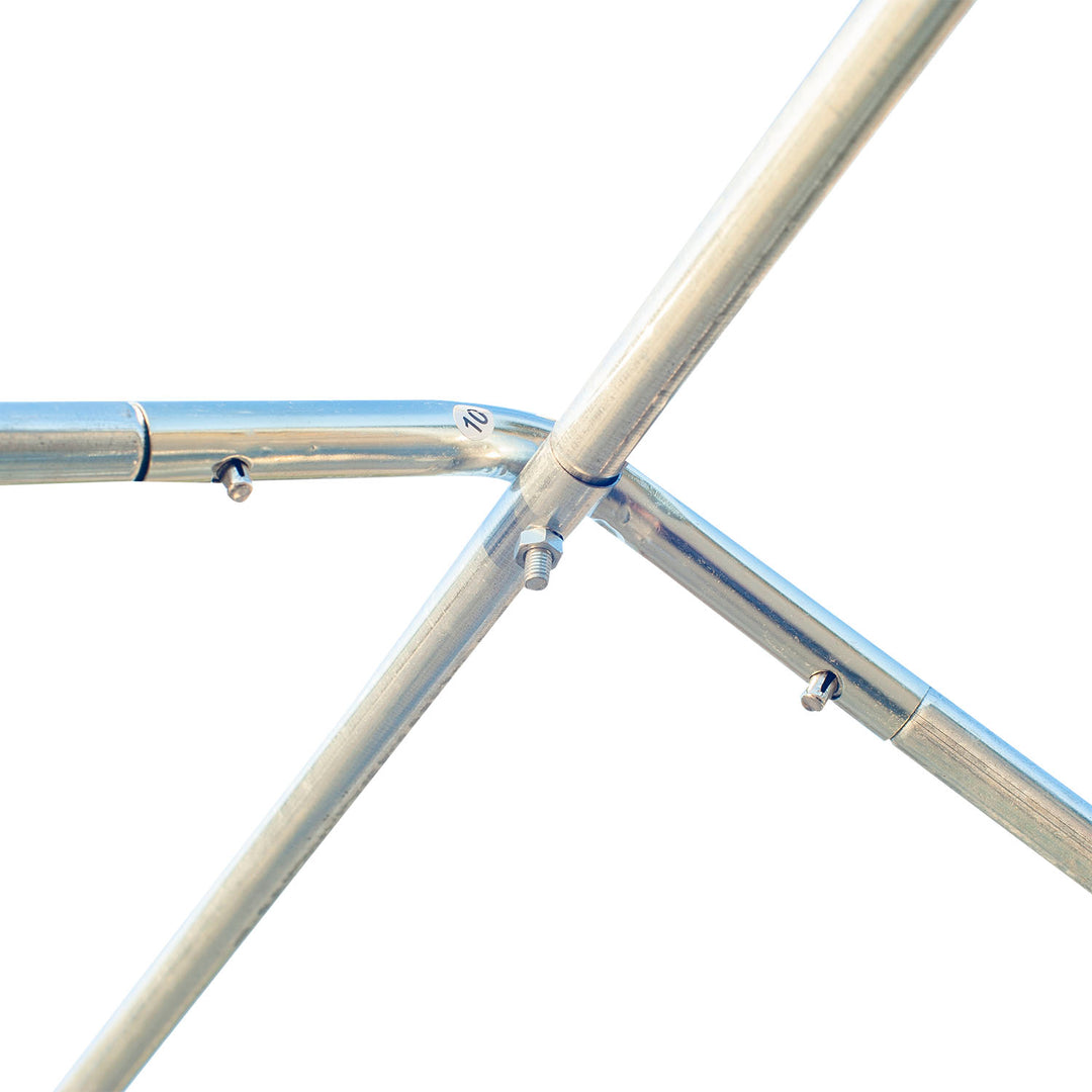 11.5' x 10' x 6.7' Walk-in Tunnel Greenhouse w/ Roll up Door, 6 Windows, Outdoor Garden, Green