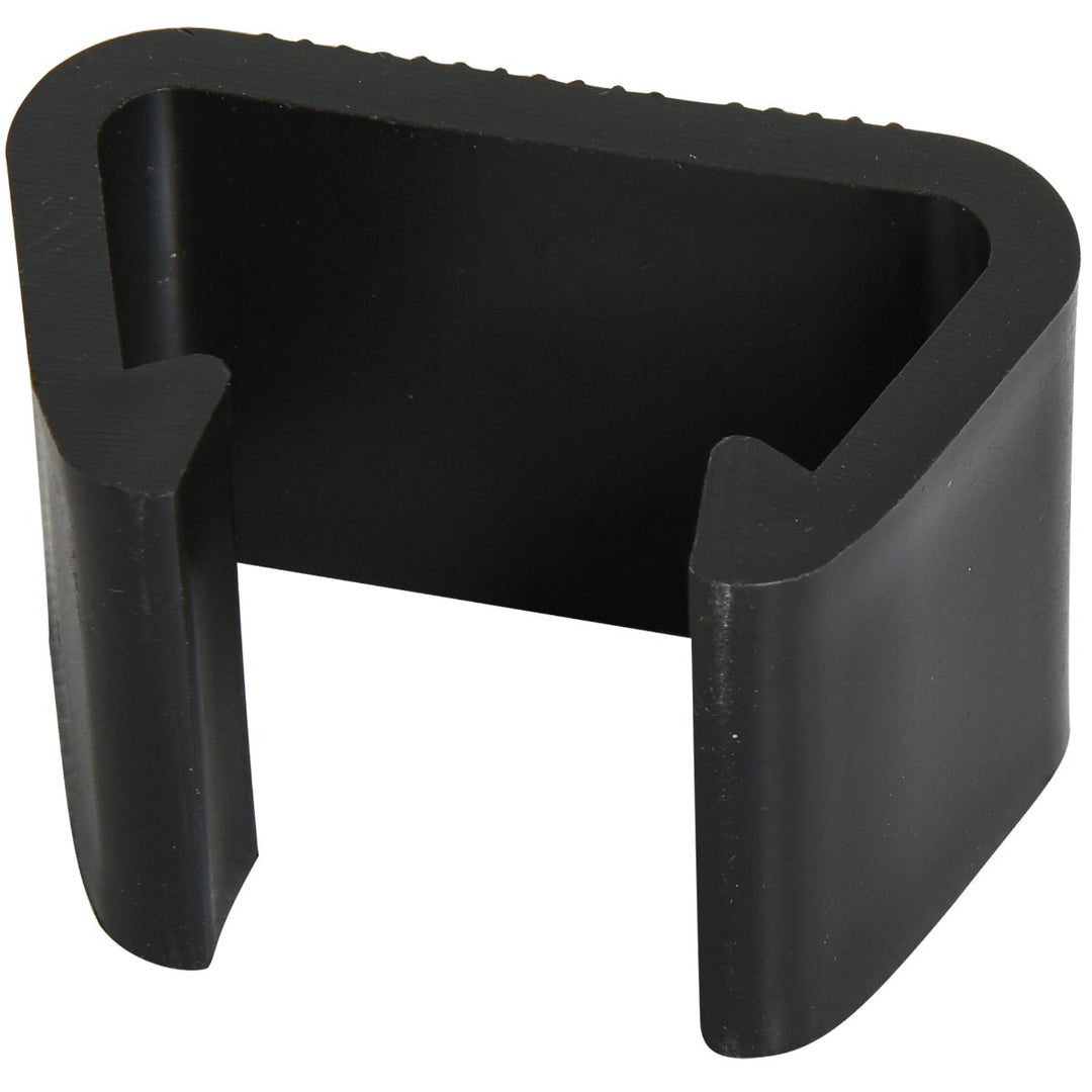 10pc Furniture Sofa Fastener Clips Patio Set Connectors for Indoor, Outdoor Garden - Black