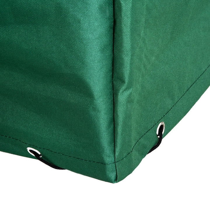 82"L x 55"W x 31"H Oxford Cloth Waterproof Outdoor Patio Furniture Set Cover PE Coated - Green