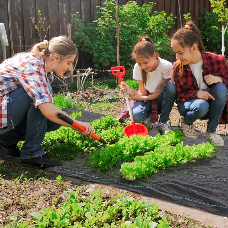 3’ x 164’ 2oz Landscape Barrier Fabric Weed Control for Lawn Yard Gardening Plants - Black