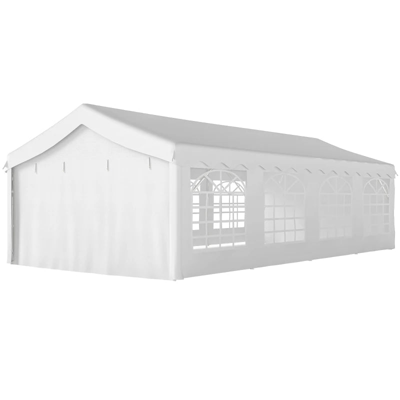 Heavy Duty Large Party Tent & Carport Canopy - Durable Outdoor Shelter with Removable Sidewalls