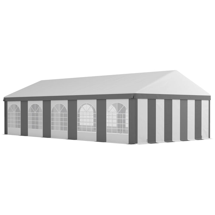 Heavy Duty Large Party Tent 20'x33' with Removable Sidewalls - Durable Outdoor Event Shelter