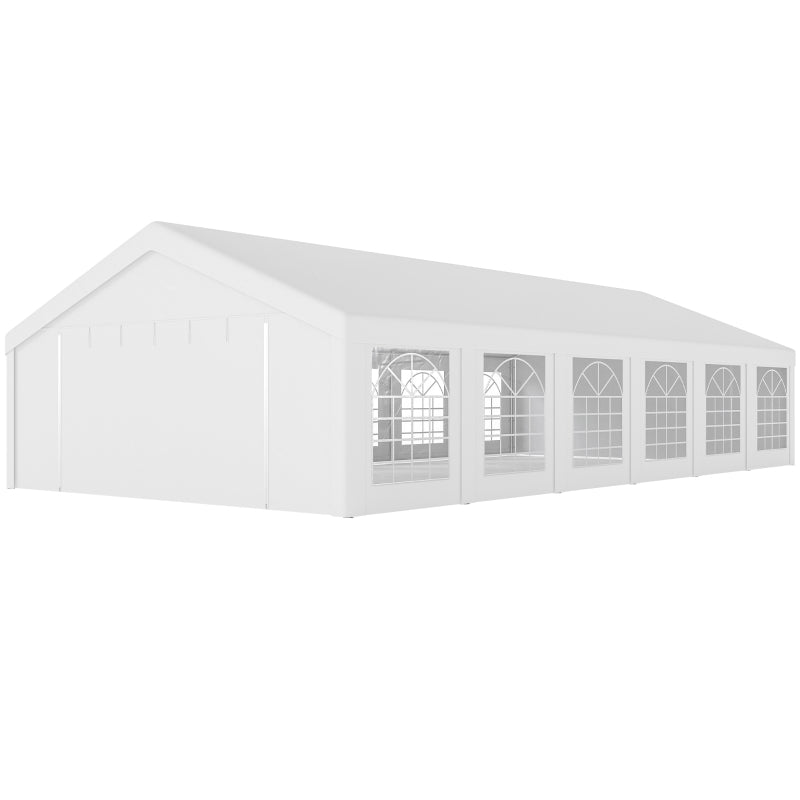 20' x 40' Party Tent with Removable Window Sidewalls - Spacious Durable Outdoor Canopy