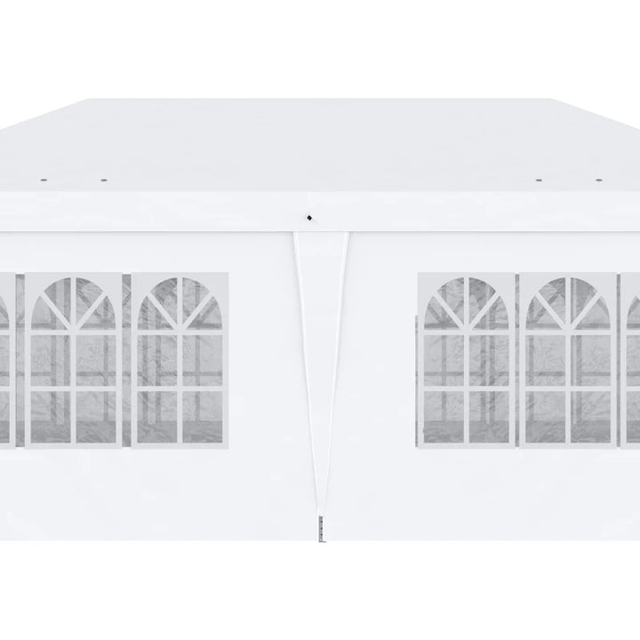 20' x 10' Pop Up Portable Canopy Tent Outdoor Event Party Gazebo w 6 Walls, Windows, Bag, White