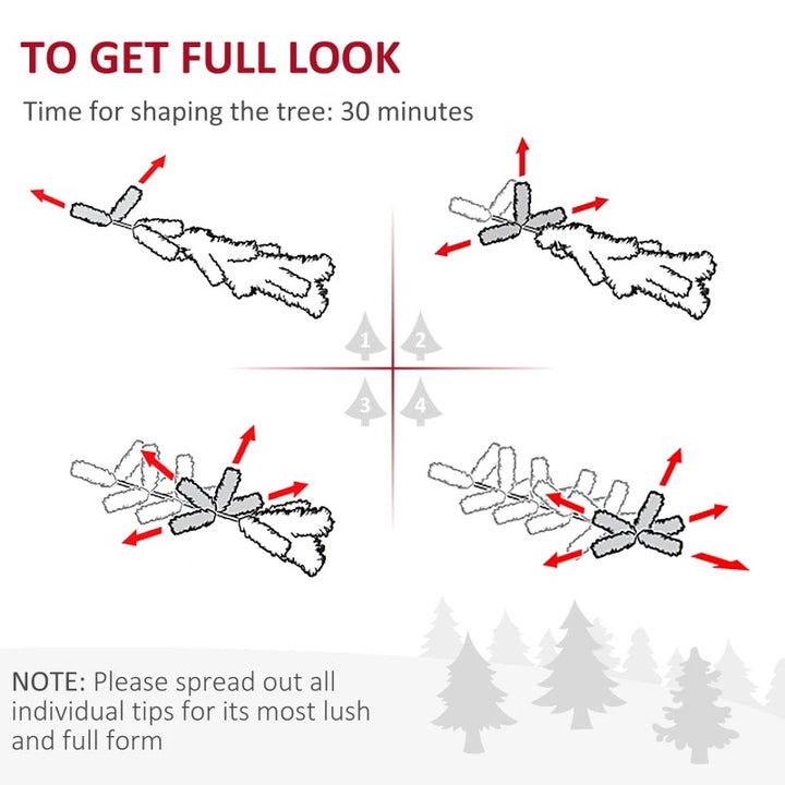 NEW 7ft 499-Tip Unlit Slim Pencil Artificial Christmas Holiday Xmas Tree Decor w Base, Pink