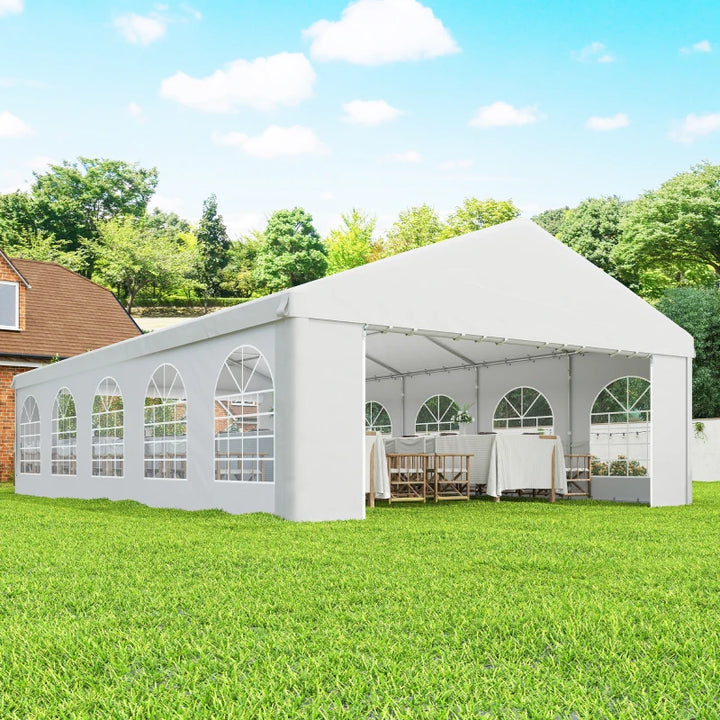 Heavy Duty Large Party Tent and Carport with Removable Sidewalls - Durable Outdoor Shelter