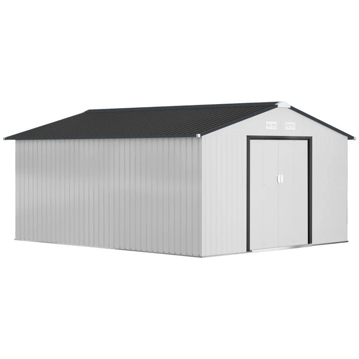 Garden Storage Shed 11' x 13' - Durable Outdoor Tool & Equipment Organizer