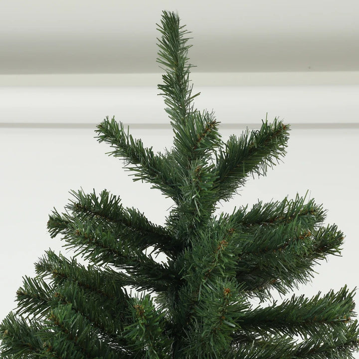 9ft Full 2132-Tip Unlit Classic Style Artificial Christmas Holiday Fake Tree Xmas Decor, Green