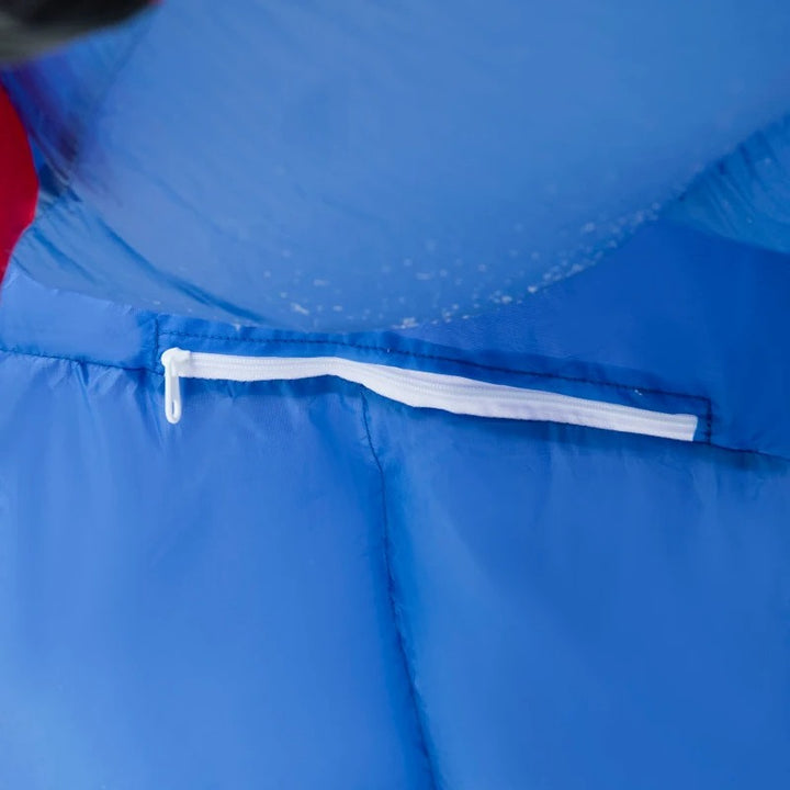 8ft Long Inflatable Holiday Christmas Outdoor Decoration w Light, Santa Train, Snowman, Penguin