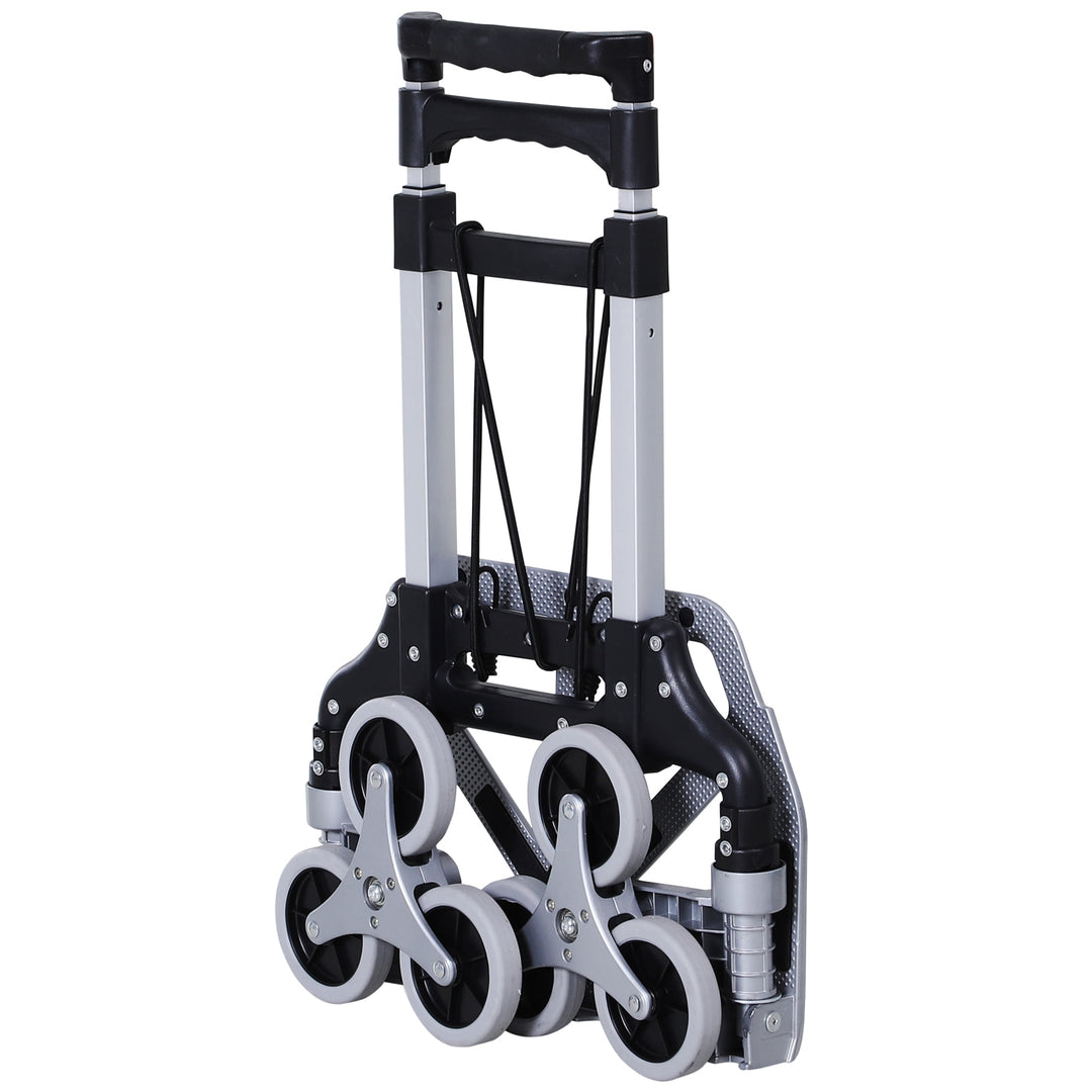 6-Wheel Moving Dolly - Silver and Black