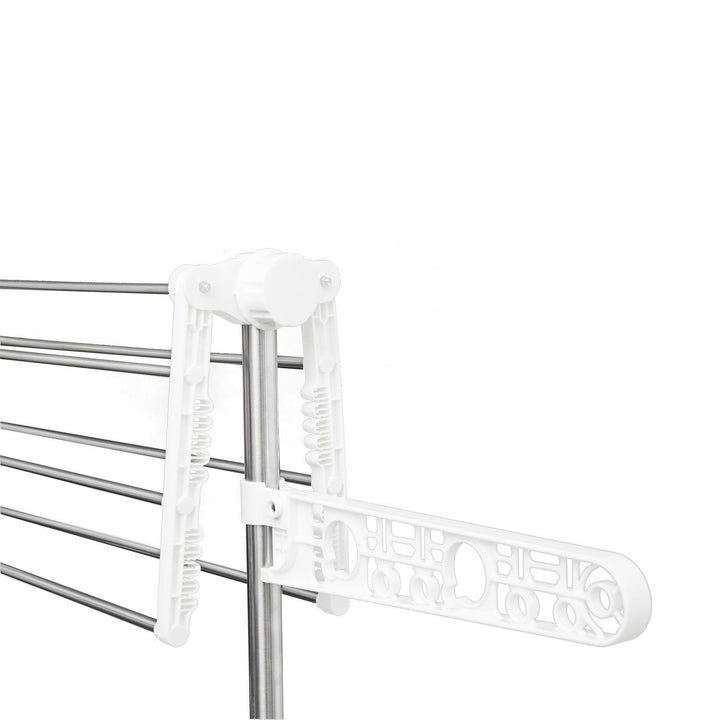 4-Tier Laundry Rack - Silver