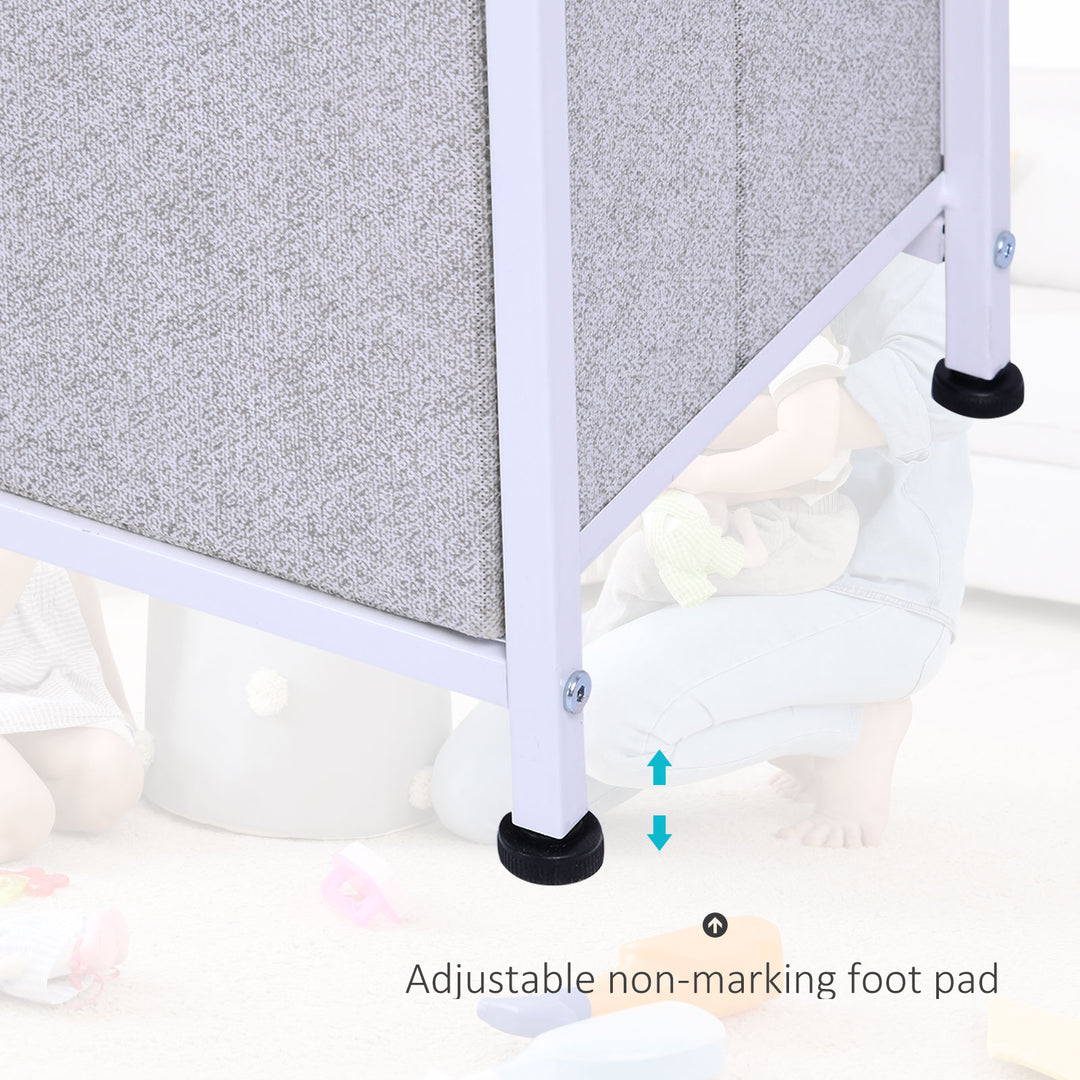 5-Drawer Storage Organizer - Grey