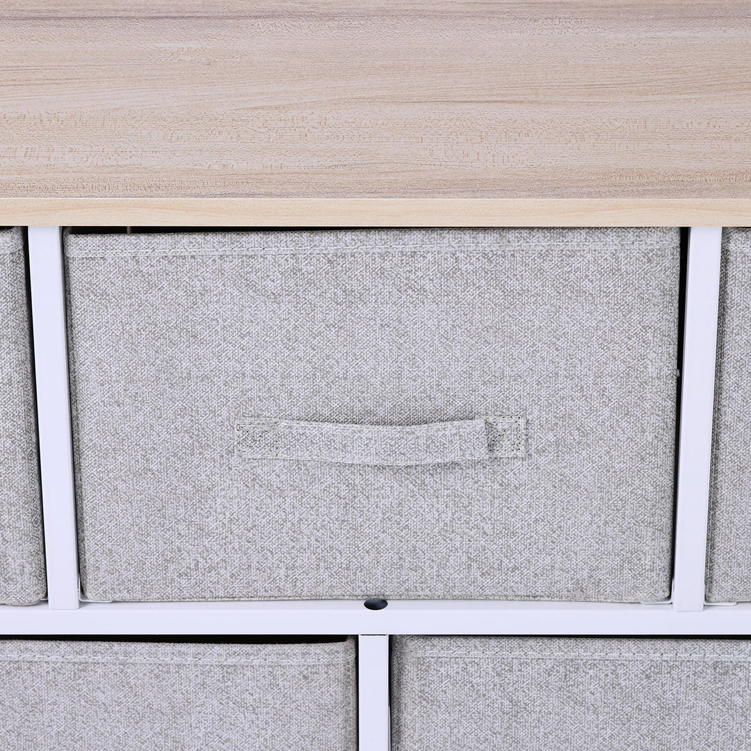 5-Drawer Storage Organizer - Grey