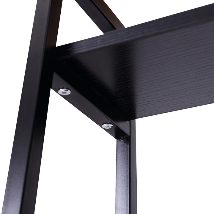5-Tier Bookcase and Display Shelf - Black