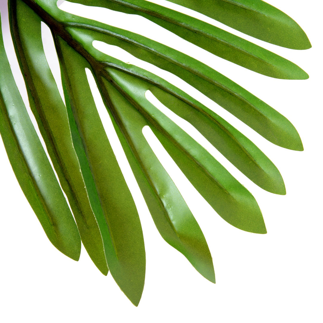59” Artificial Realistic Tropical Indoor Outdoor Palm Tree Plant for Home Office Décor - Green