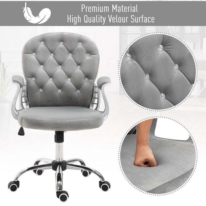 Mid-back Office Chair - Grey